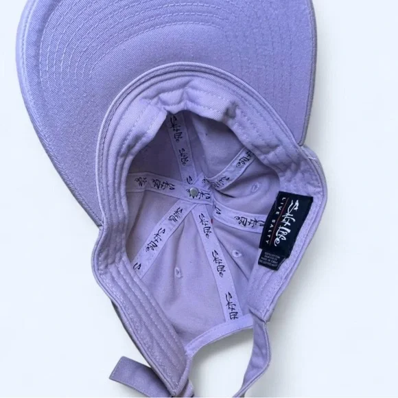 💜Salt Life “Live Salty” Dad Hat - Lavender - Picture 4 of 8